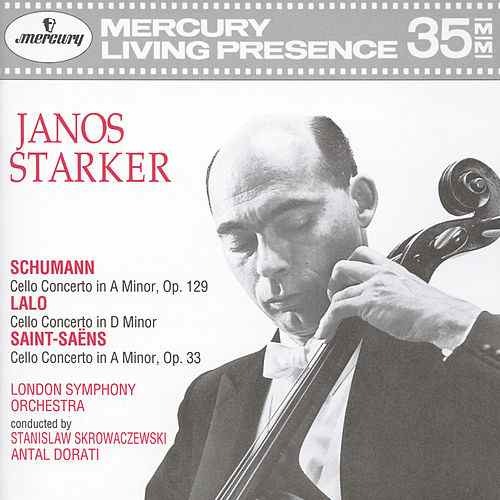 SCHUMANN, LALO, SAINT-SAENS - Cello Concerto - Janos Starker