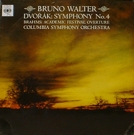 DVORAK - Symphony No.4 / BRAHMS - Academic Festival Overture / Bruno Walter