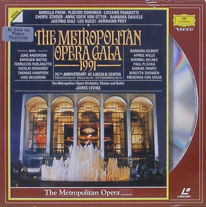 [LD] Metropolitan Opera Gala 1991 - James Levine, Pavarotti, Domingo, Hermann Prey