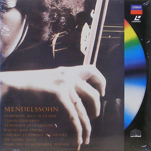 [LD] MENDELSSOHN - Violin Concerto, Symphony No.3,4 - 정경화, Georg Solti