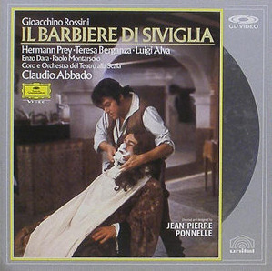 [LD] ROSSINI - Il Barbiere Di Siviglia 세빌리아의 이발사 - Hermann Prey, Teresa Berganza, Claudio Abbado