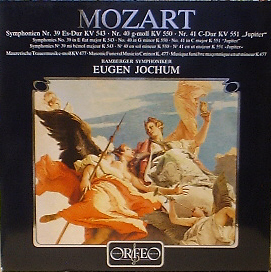 MOZART - Symphony No.39,40,41 - Eugen Jochum