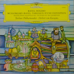 MUSSORGSKY - Pictures At An Exhibition / RAVEL - Bolero / Karajan