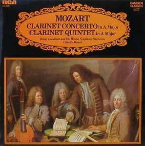 MOZART - Clarinet Concerto, Clarinet Quintet - Benny Goodman, Boston Symphony