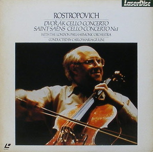 [LD] DVORAK, SAINT-SAENS - Cello Concerto - Rostropovich