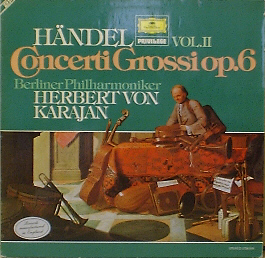 HANDEL - Concerti Grossi Op.6 Vol.II - Karajan