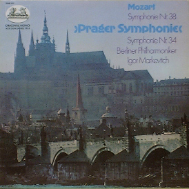 MOZART - Symphony No.34,38 - Berlin Phil / Igor Markevitch