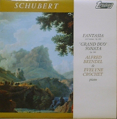 SCHUBERT - Fantasia / Grand Duo - Alfred Brendel, Evelyne Crochet