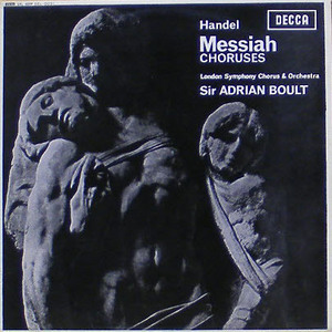 HANDEL - Messiah Choruses - London Symphony Chorus &amp; Orchestra / Adrian Boult