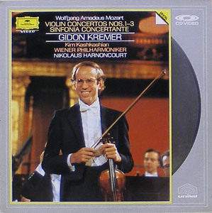 [LD] MOZART - Violin Concerto No.1~3, Sinfonia Concertante - Gidon Kremer [미개봉]